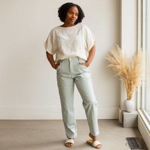 Shelter Brewers in Blue Canvas NWOT 16